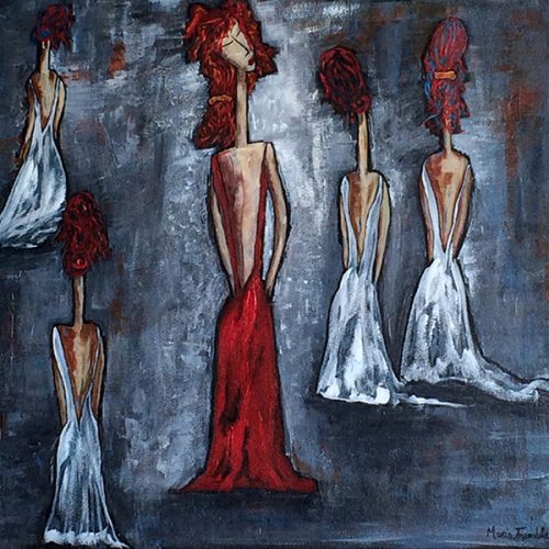 La robe rouge